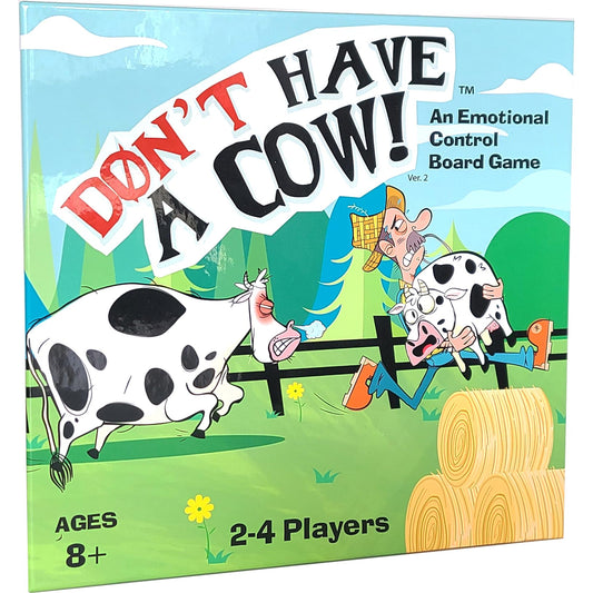 Da Vinci's Room Don't Have a Cow game board supports emotional learning for kids.