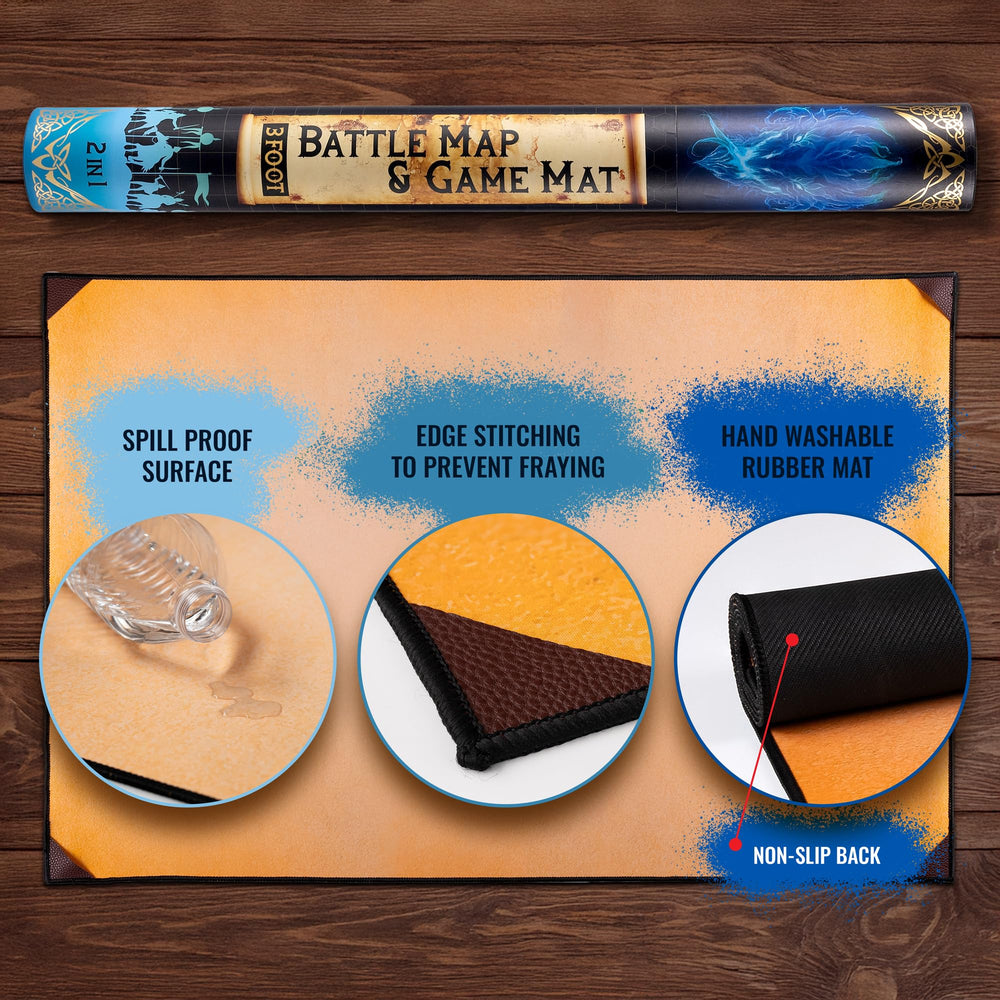 Da Vinci's Room wet erase friendly surface supports on-the-go sessions