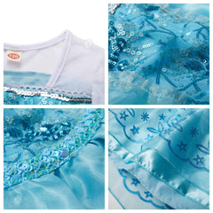 Davvew Princess Dress waterproof LED lights with easy battery access