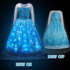 Davvew Princess Dress mesh collar and sleeves provide breathable comfort