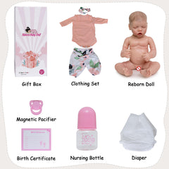 DAYOFF KIDS gift-set includes outfit, pacifier, bottle, and birth certificate for gifting