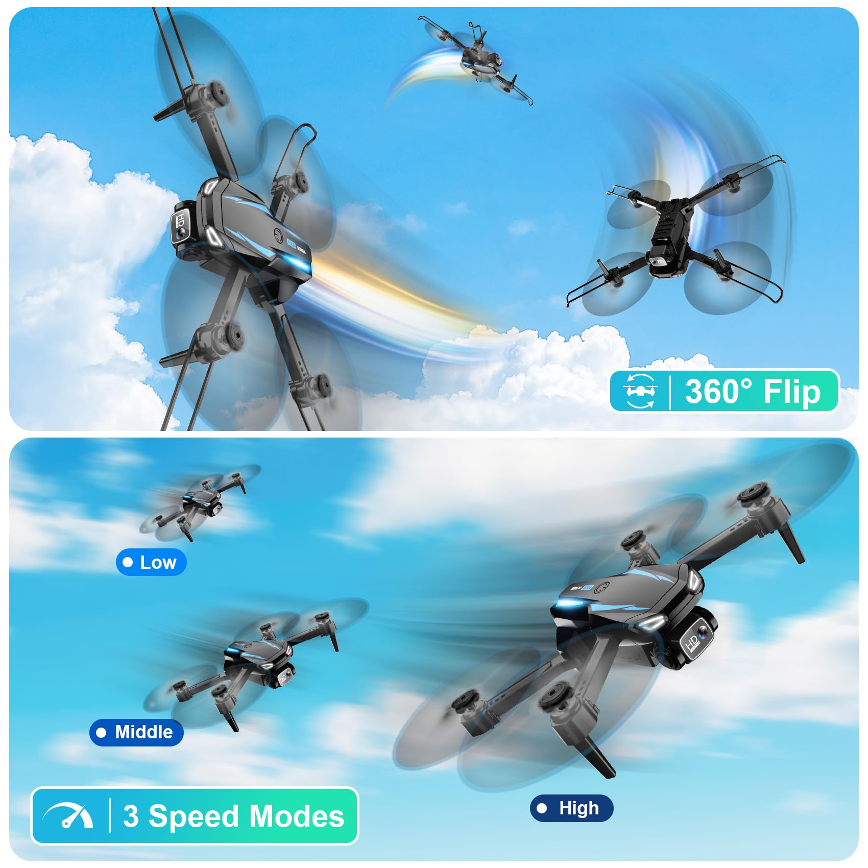 Dazlen drone waypoint fly mode for precise planned routes