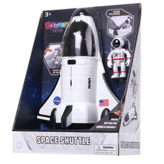 Dazmers space shuttle with astronaut figure in cockpit for imaginative adventures