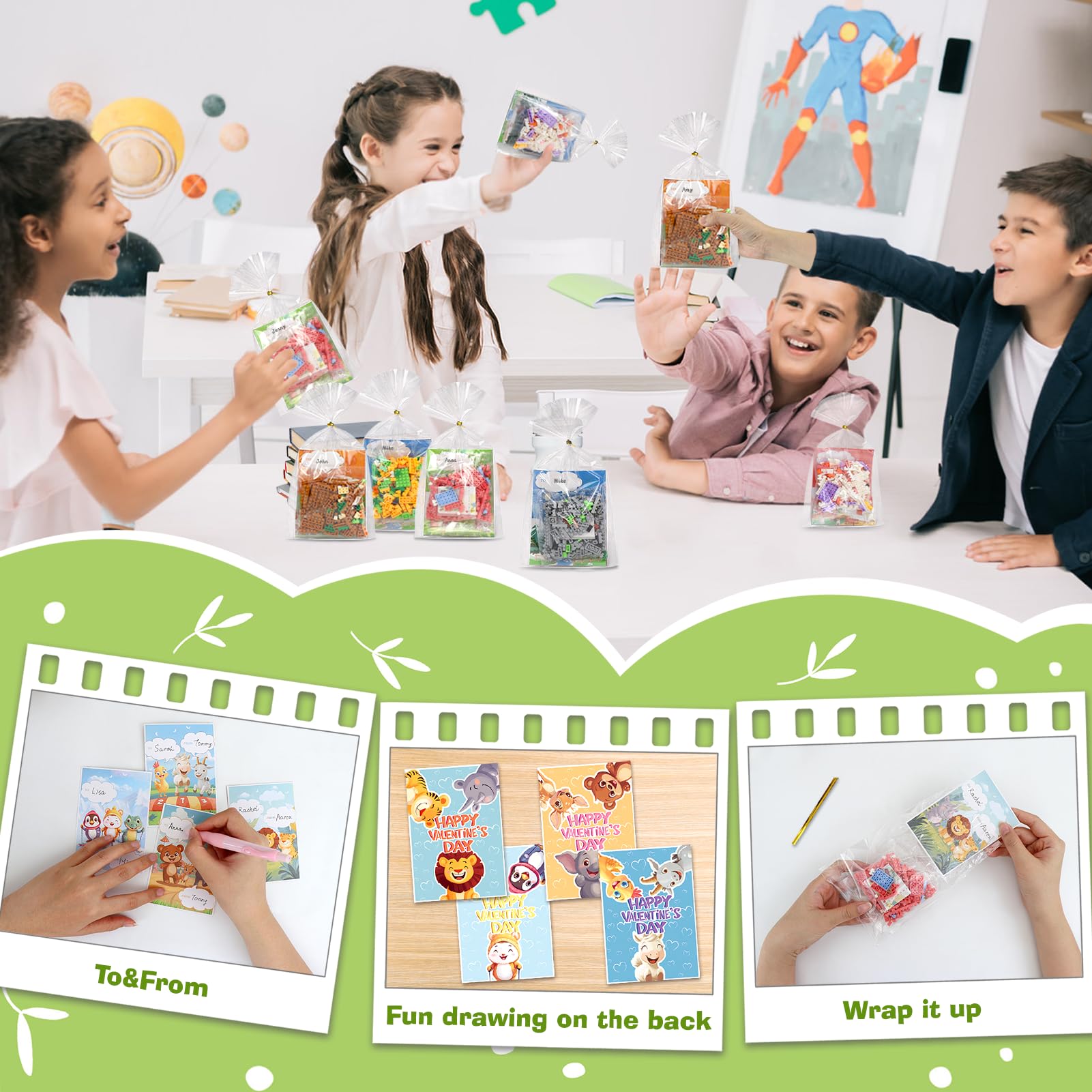 DBPBToU gift-wrapping set image emphasizes complete kit for quick classroom gifting.