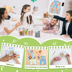 DBPBToU gift-wrapping set image emphasizes complete kit for quick classroom gifting.