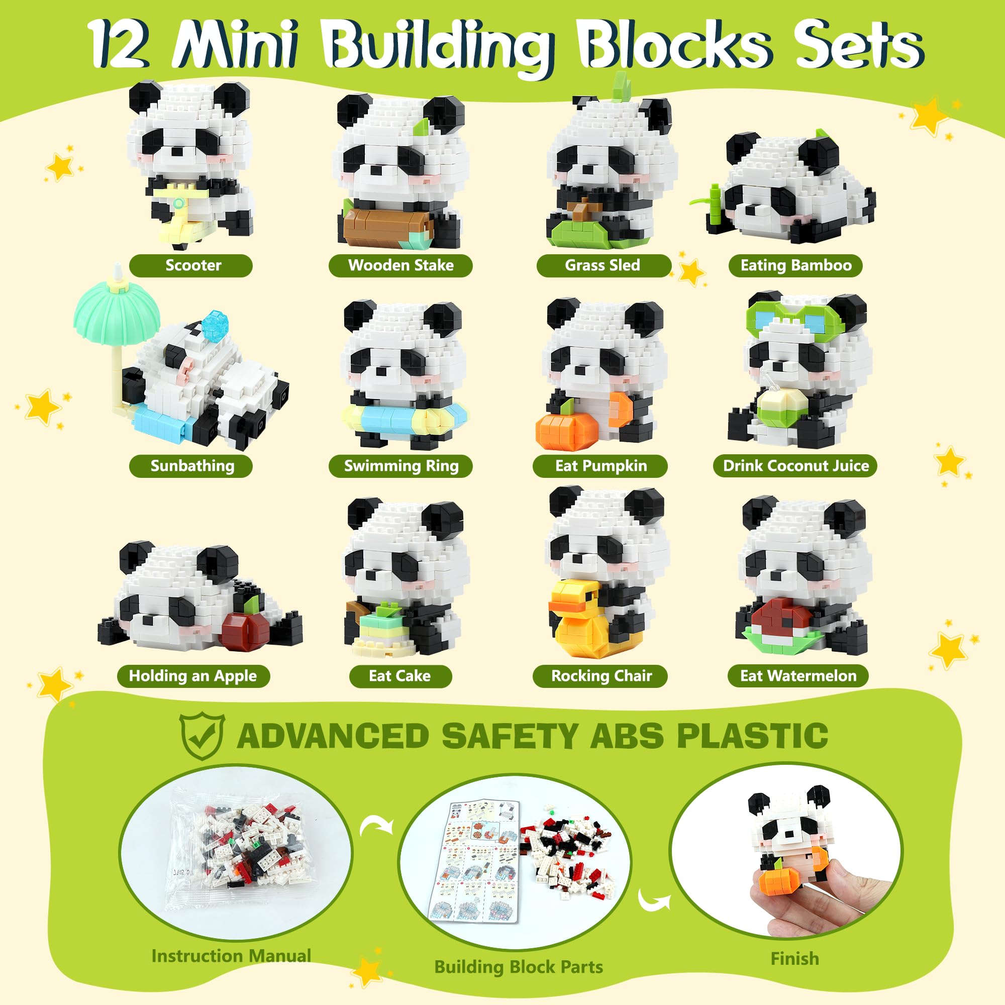 DBPBToU mini blocks made from safe, durable plastic for little hands.