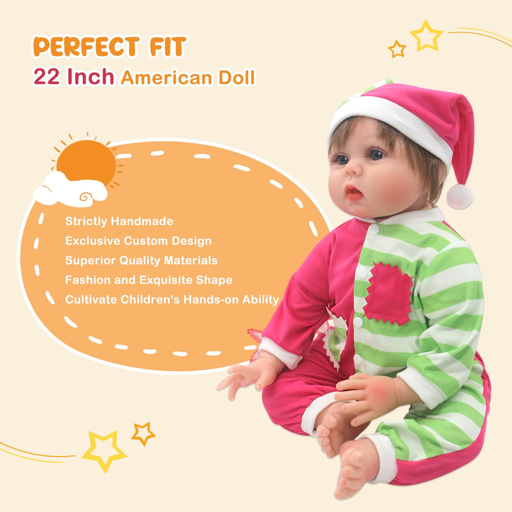 DC-BEAUTIFUL onesie with mushroom bib and socks for cute mix-and-match