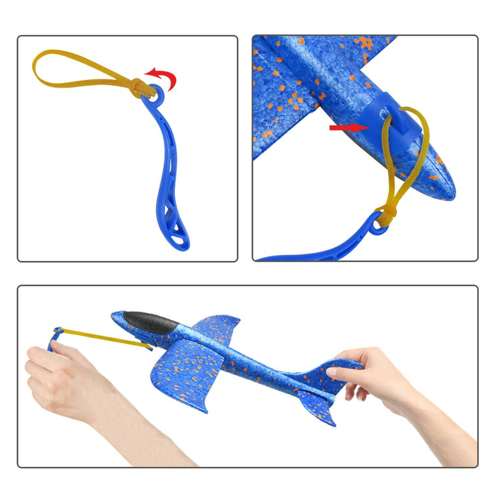 DC-BEAUTIFUL rubber string launch accessory helping planes rise higher
