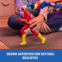 DC Comics The Flash 12-inch action figure multicolor design for vibrant play visuals.