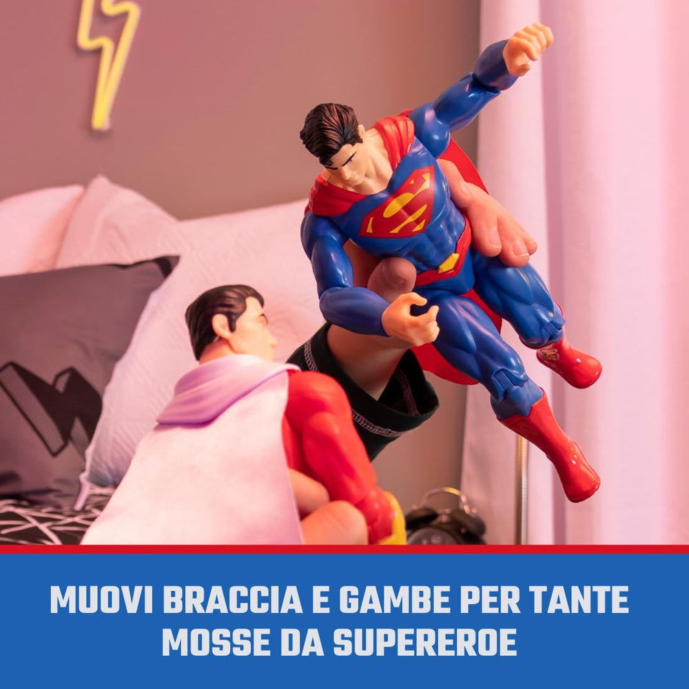 DC Comics 12-Inch Superman figure pose-ready for imaginative play.
