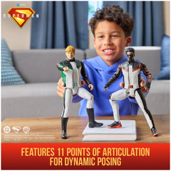 DC Comics 4-pack on-battle setup pack-shot for immersive play scenarios.