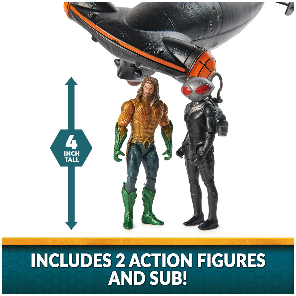 Aquaman figure with 11 articulation points for dynamic poses