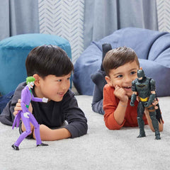 DC Comics Batman 12-inch figure packaging display to attract kids.