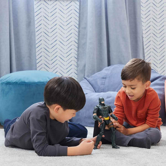 DC Comics Batman 12-inch figure side pose for dynamic storytelling.