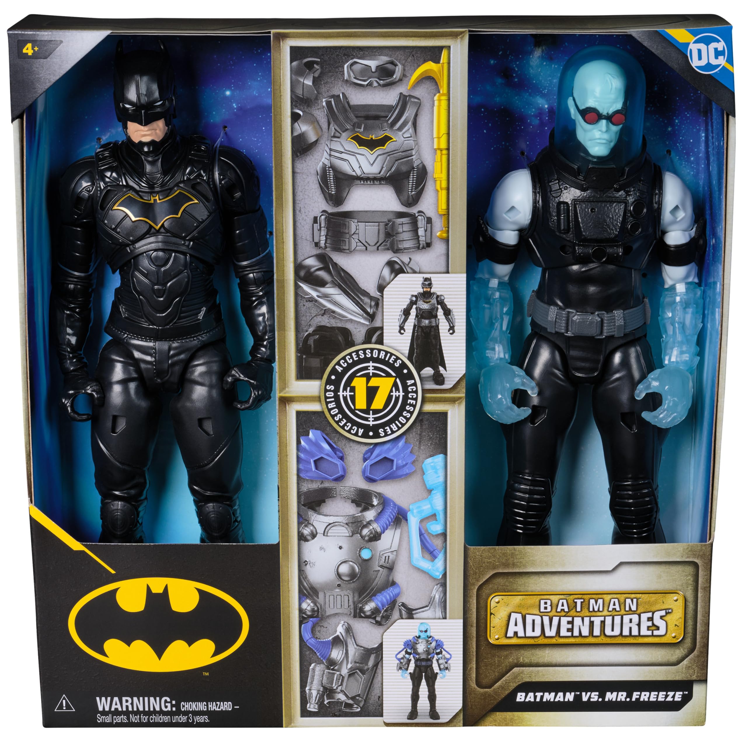 DC Comics Batman Adventures Battle Pack Mr. Freeze figure ready for on-screen style battles.