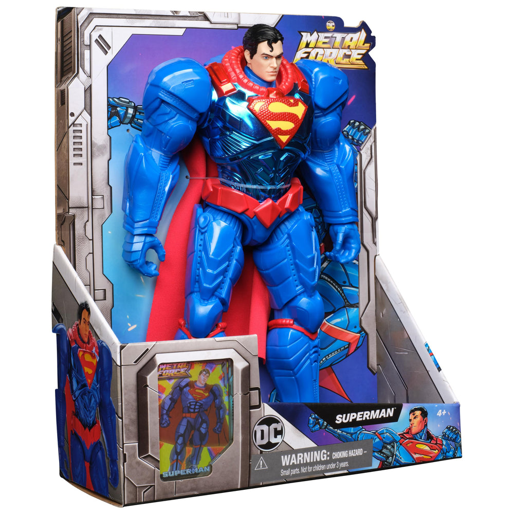 DC Comics Metal Force dynamic pose image illustrating action-ready collectibles.