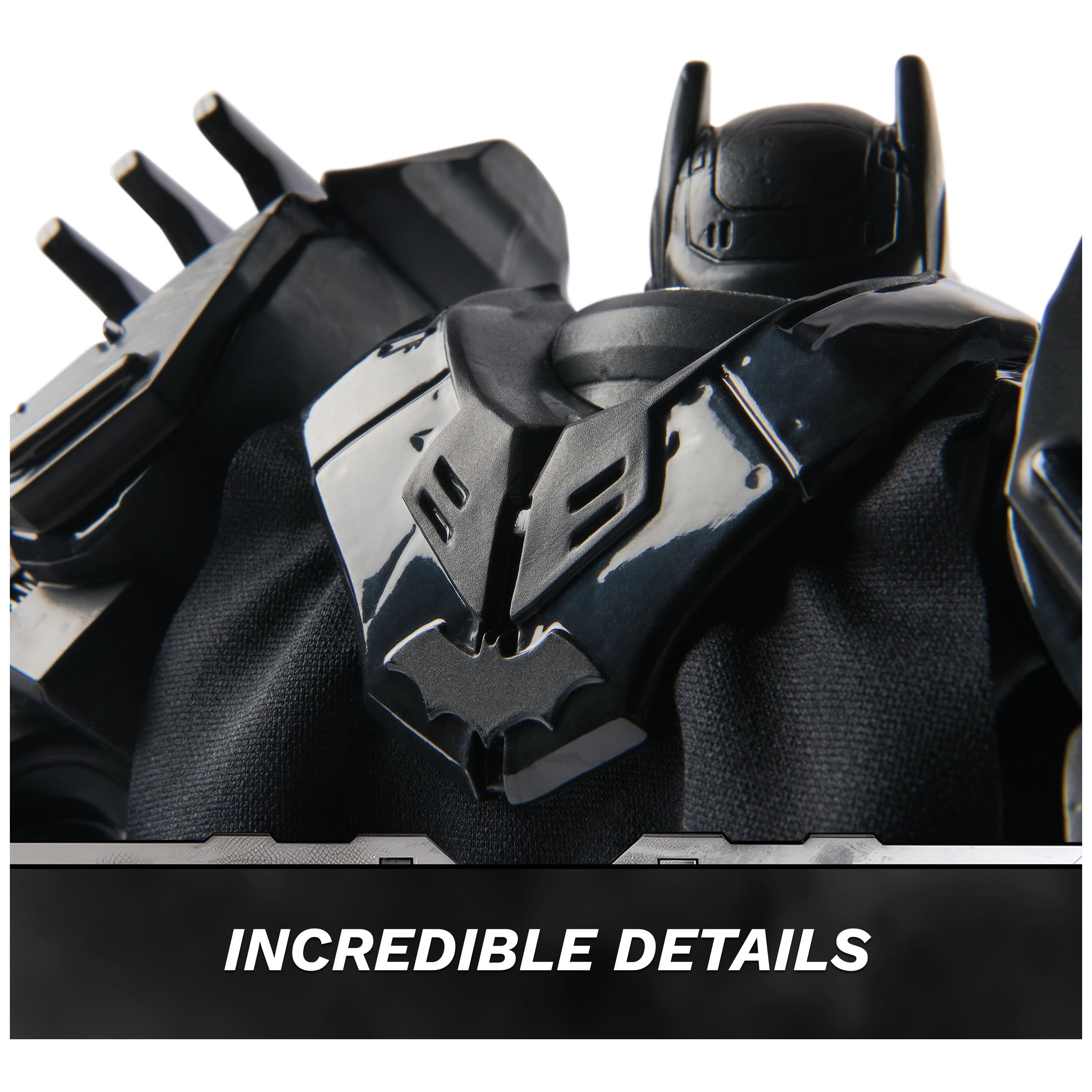DC Comics Metal Force Superman armor detail adds heroic shimmer to shelves