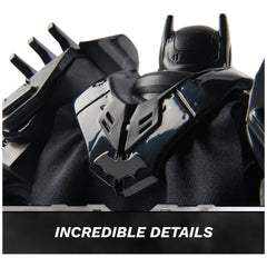 DC Comics Metal Force Superman armor detail adds heroic shimmer to shelves