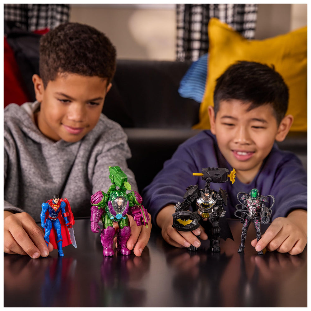 DC Comics Metal Force Superman figure poised for heroic team-ups