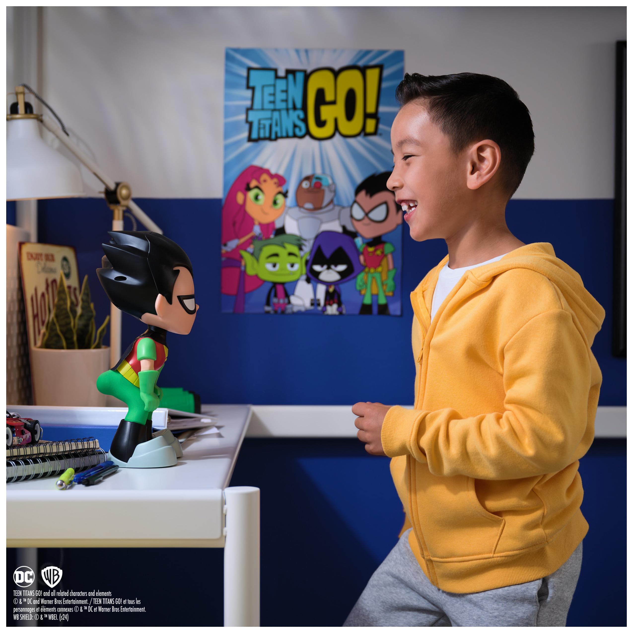 DC Comics Teen Titans Go Booty Scooty Robin music-embedded figure with catchy tunes