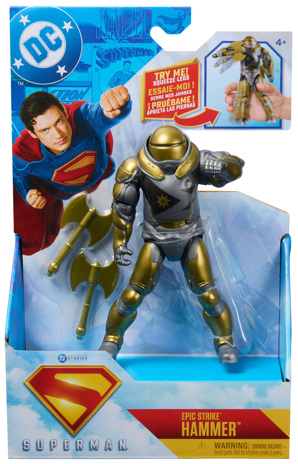 DC Comics Superman Hammer of Boravia epic battle scene visualization