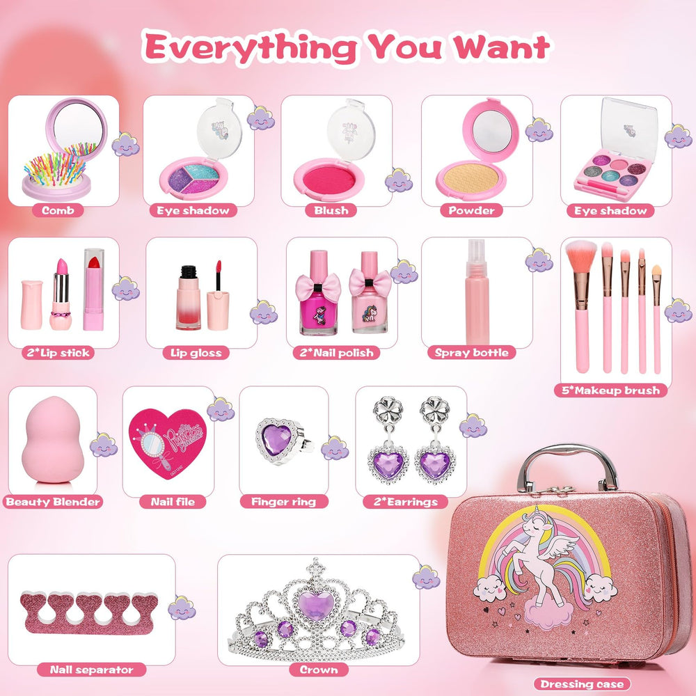 DCMAMA makeup brushes and tools help little ones imitate grown-up routines.