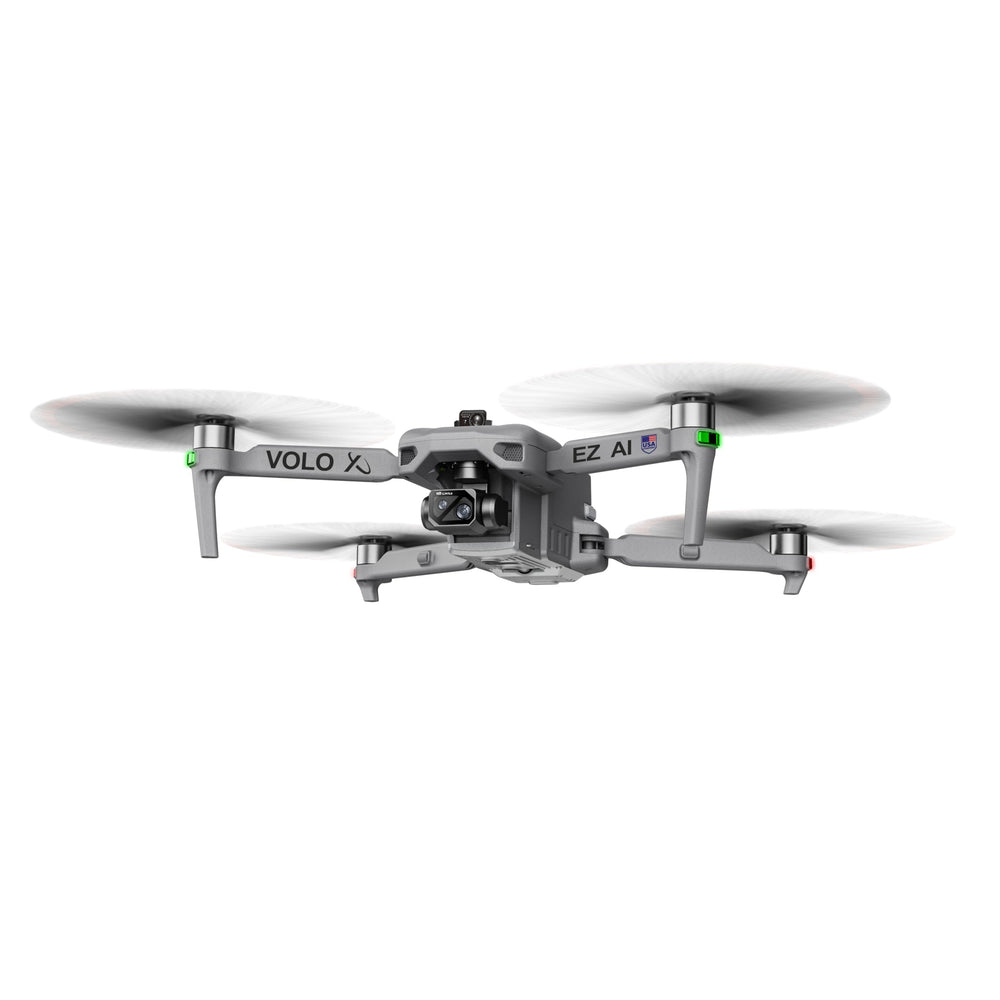 US-based support for the DCX Volo X EZ drone and accessories.