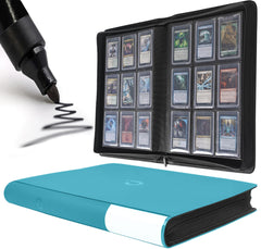 D DACCKIT Toploader Binder C front cover turquoise for durable protection and display