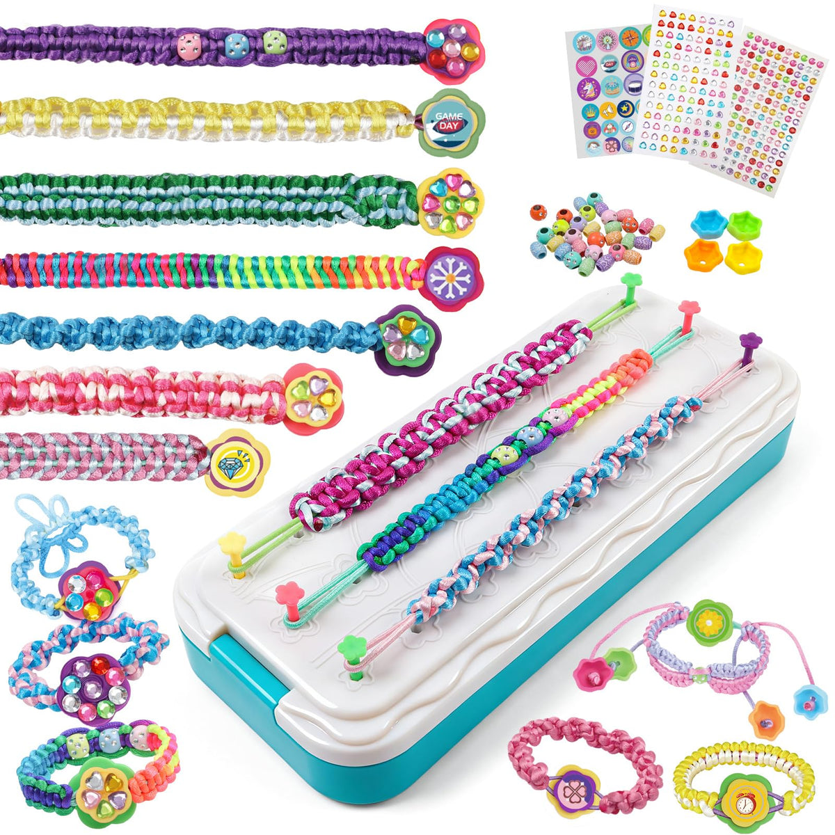 DDAI Bling Bracelet Kit packaging with glittery box for gifting