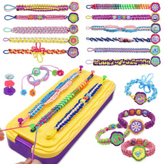 DDAI bracelet kit colors showcase a vibrant palette for creative crafts