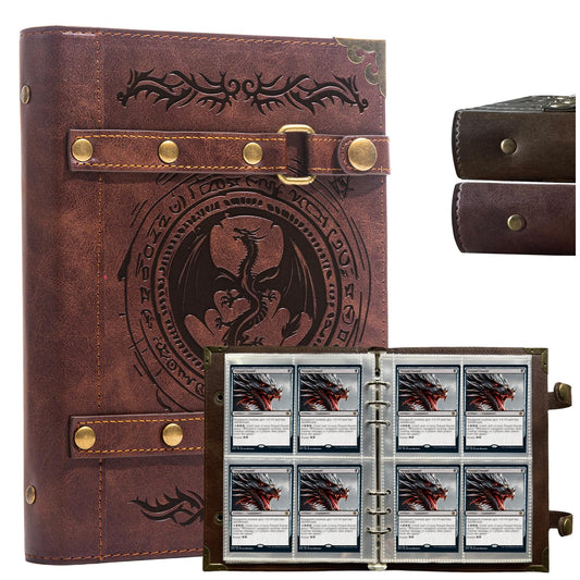 DDFE Card Binder 4 Pocket front view shows capacity and durability.