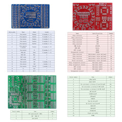 D DZRCOXI finished product diagram reference supports assembly guidance during practice