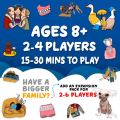 Dead Grandma card game quick-learn: master rules in minutes, then play a fast, entertaining inheritance skirmish