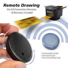 Dealtron Shadow Black shuffler quiet motor for concentrated gaming.