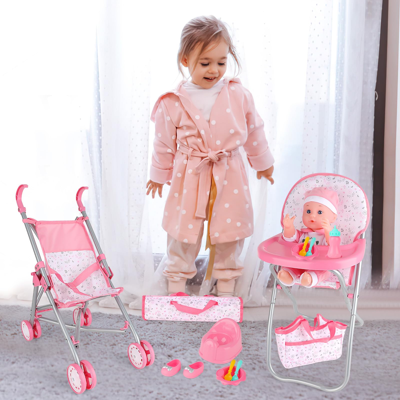 deAO baby doll gift pack ideal for birthdays and holidays