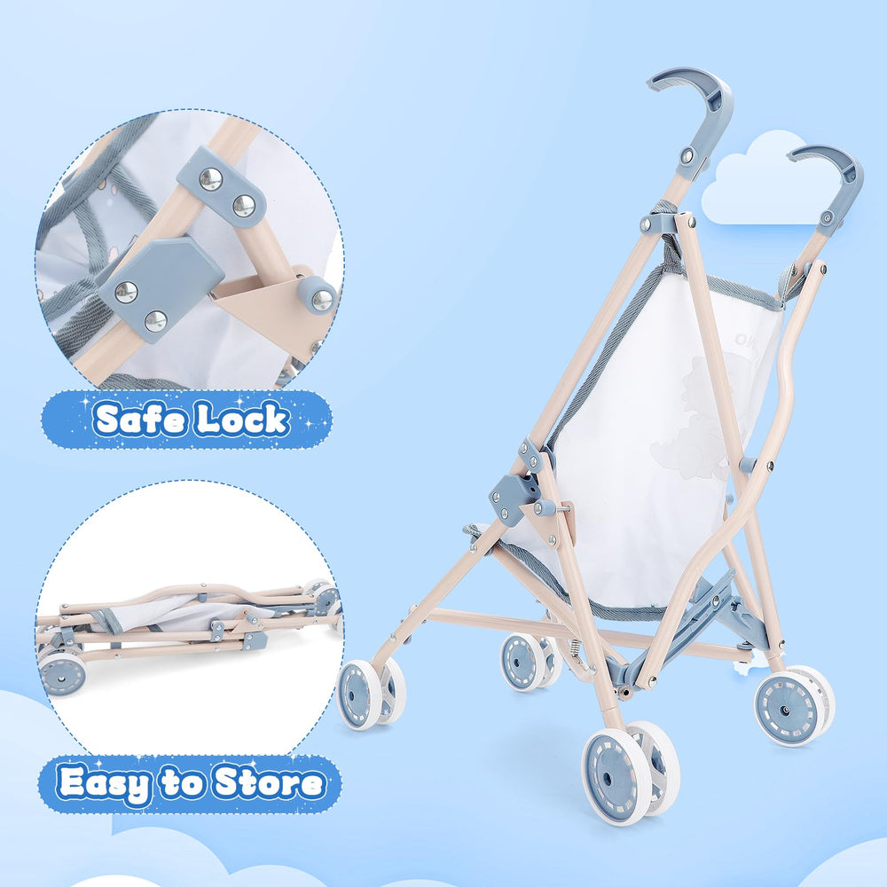 deAO potty trainer supports toilet-time pretend play and hygiene practice.