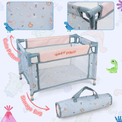 deAO baby doll set travel bag for easy transport