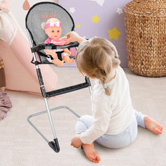 deAO storage bag helps keep doll accessories organized during play.