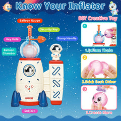 DeAO DIY Balloon Kit 18 deco accessories sparks wings, eyes, and imaginative characters.
