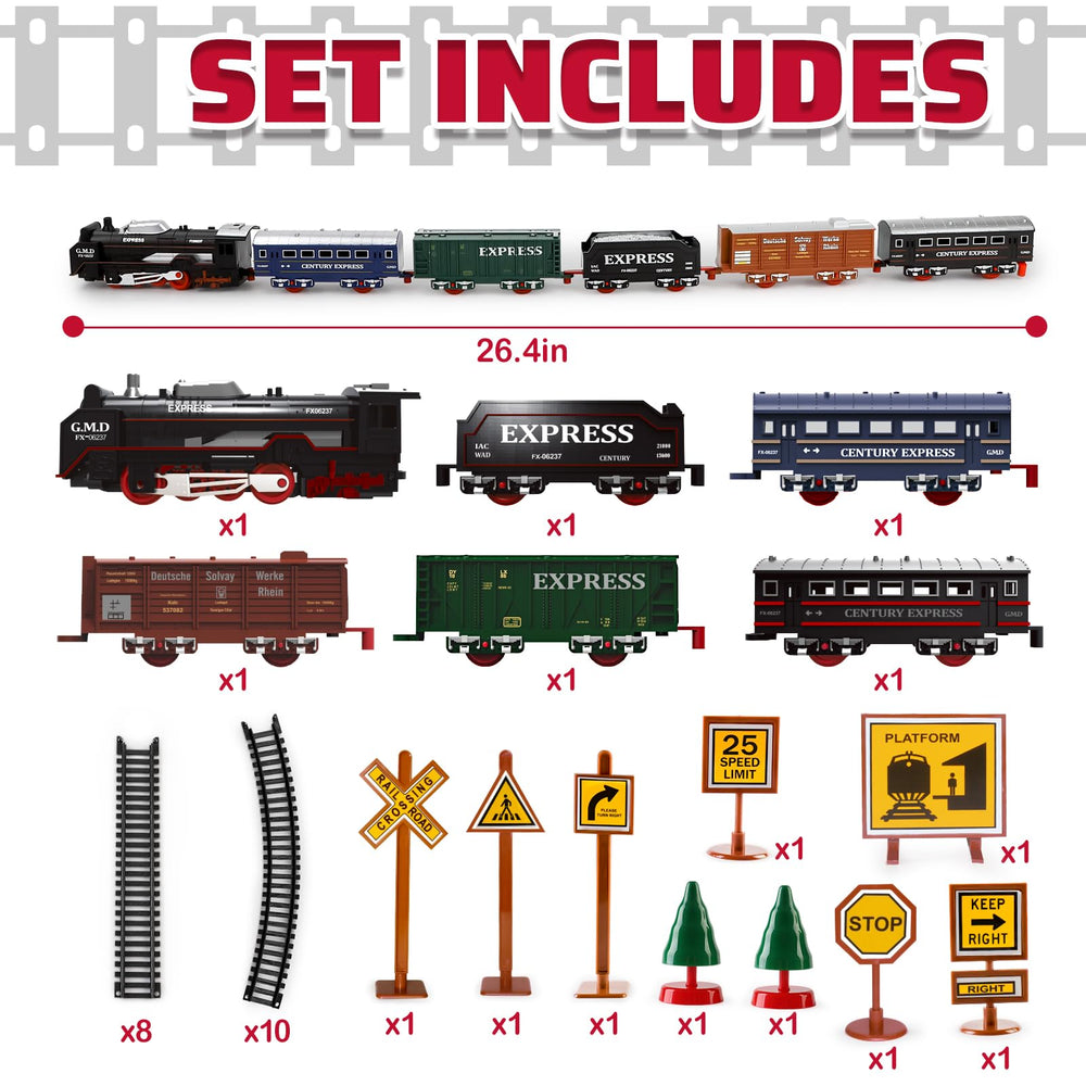 deAO cargo cars ready for realistic freight play on track