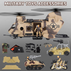 DeAO combat truck with lights and sound enhances action scenes