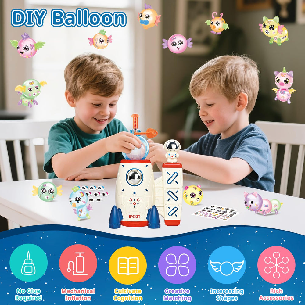 DeAO DIY Balloon Animal Kit 60 balloons provides colorful options for creative crafts.