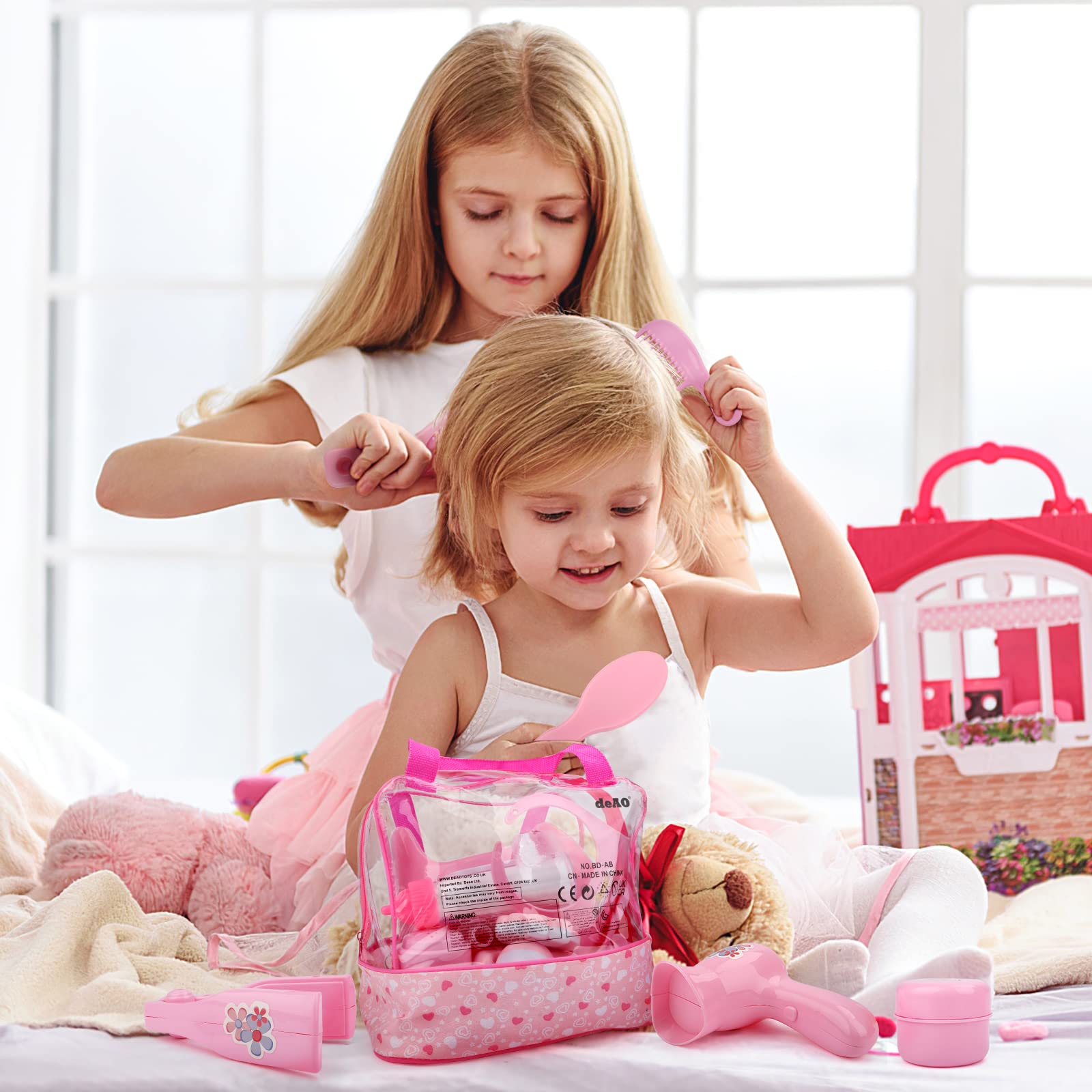 deAO doll bath toys for splashy water play and stories