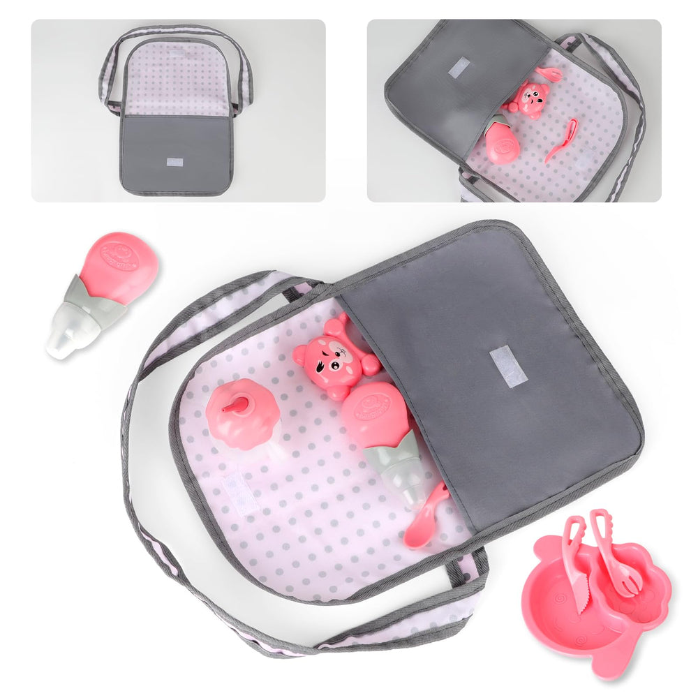 deAO feeding accessories enhance nurturing pretend meals and interactions