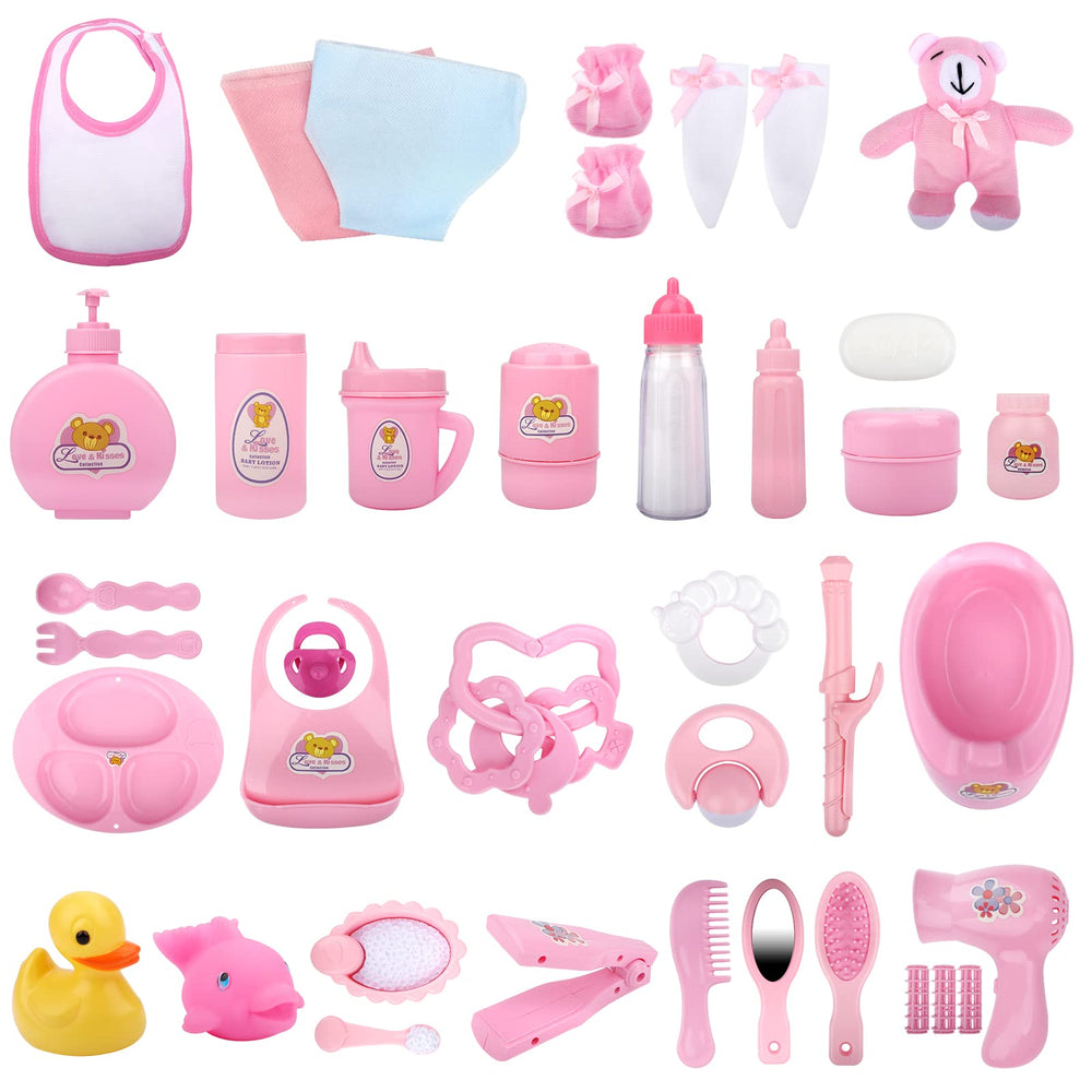 deAO soother dummy for comforting doll companions during playtime
