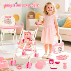 DeAO travel bags keep dolls organized for on-the-go play.