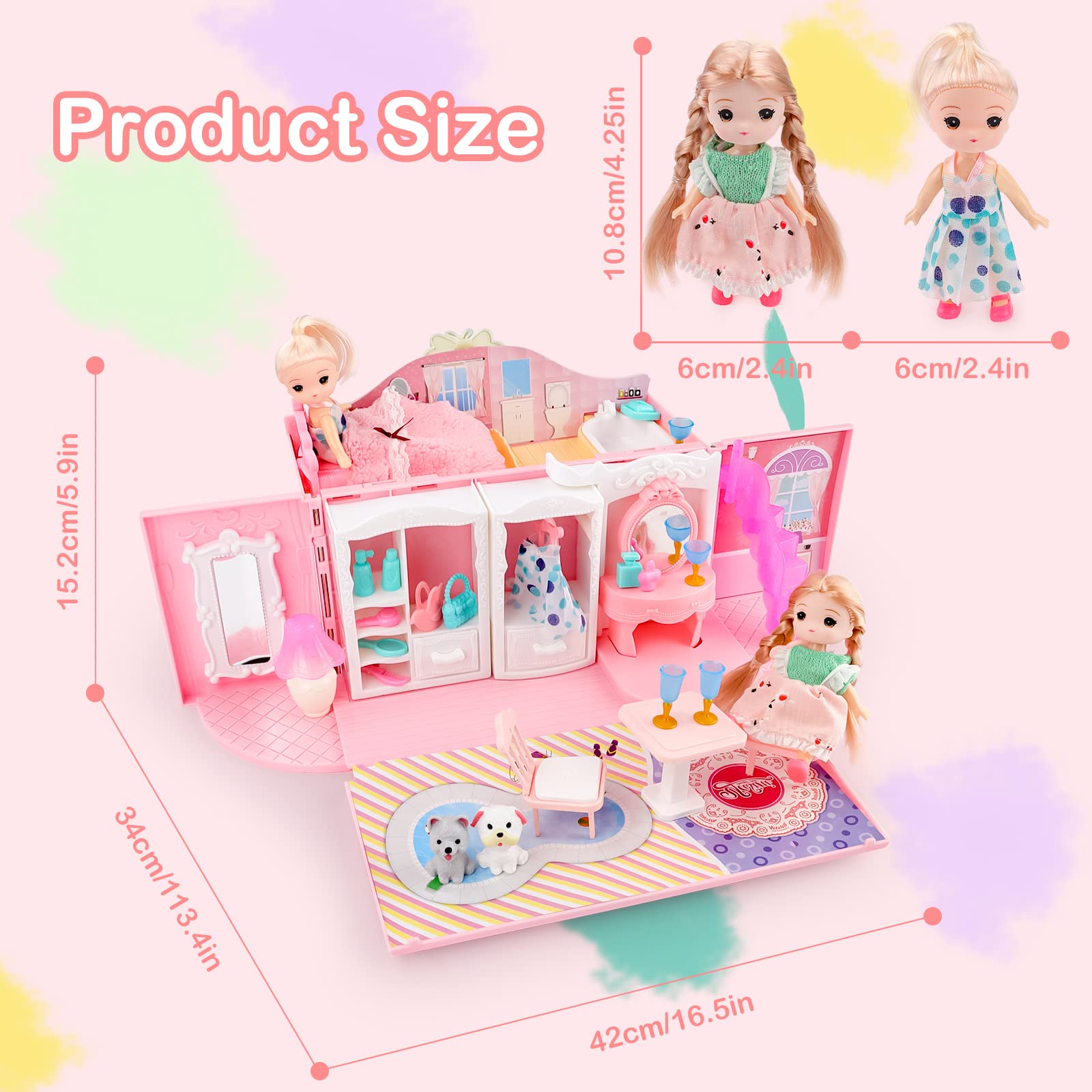 deAO dollhouse gift-pack ready image suggesting perfect birthday surprise.