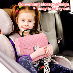 deAO dollhouse compact design and safe storage shown for travel.