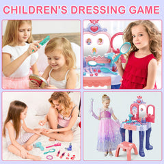 deAO dress-up playset completes a princess makeover experience