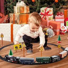 deAO Electric Train with Lights enhances engaging play sessions
